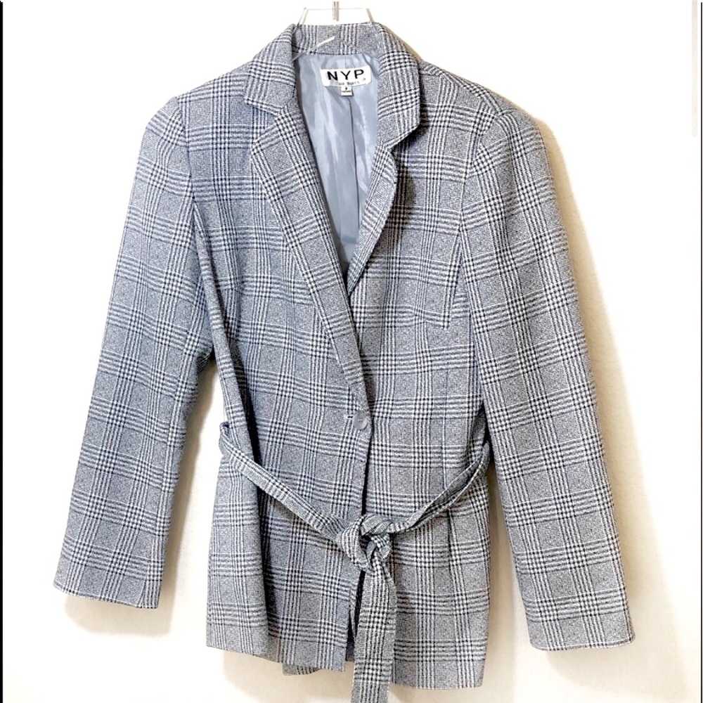 NYP Tie Waist Blazer
